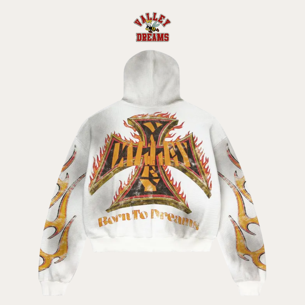 VALE FOREVER REBORN WAFFLE ZIP UP