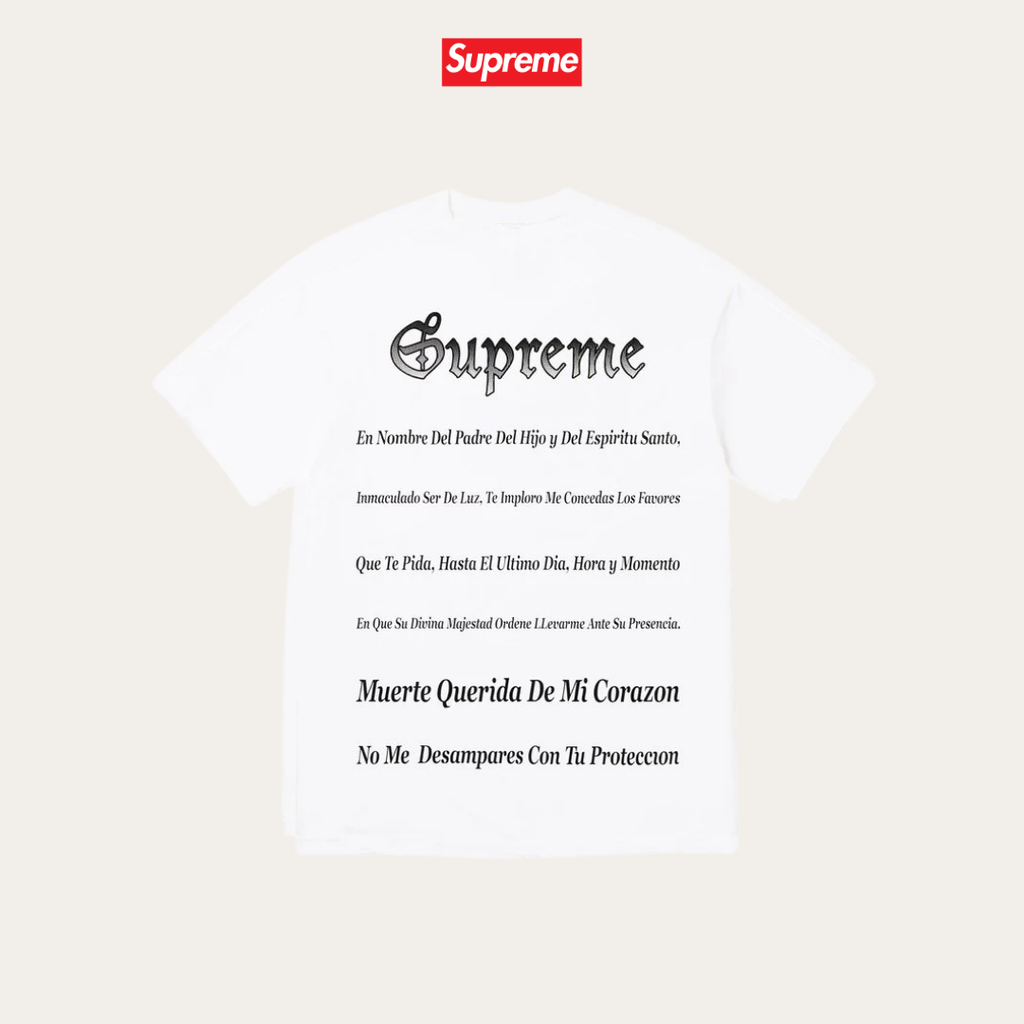 Supreme Grim Reaper White Tee