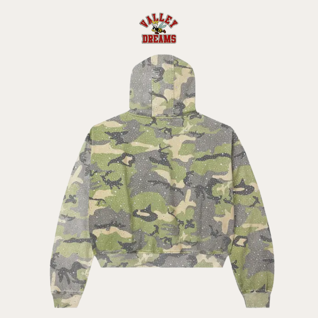 VALE FOREVER CRYSTAL CAMO WORK JACKET