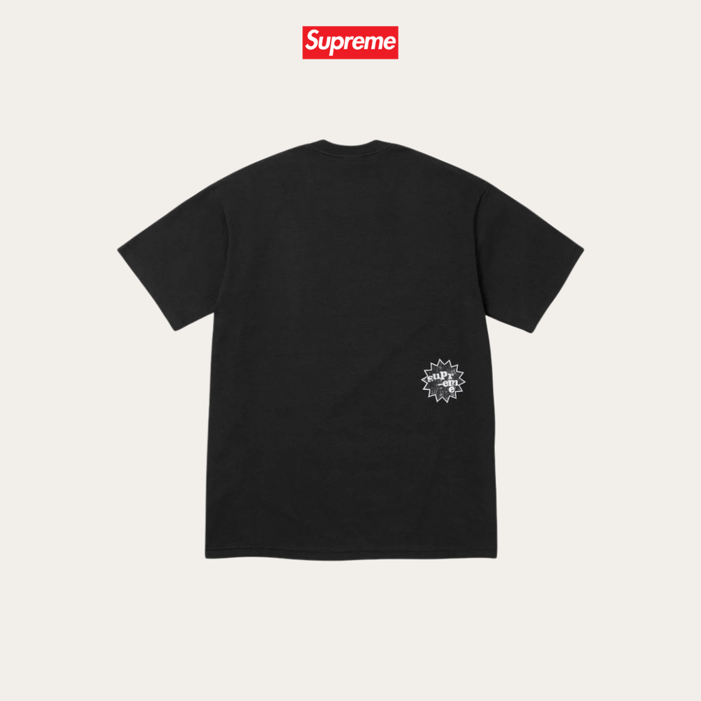 Supreme God Save Us Black Tee