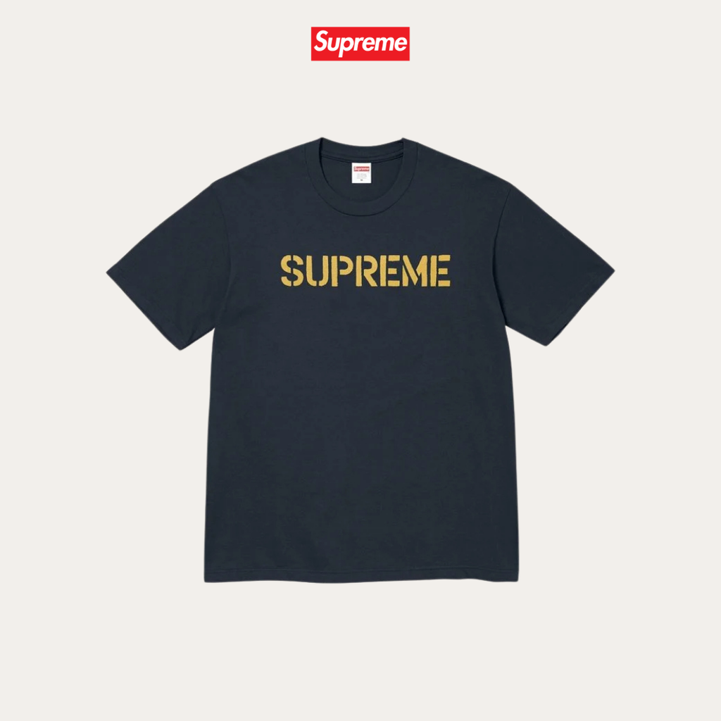 Supreme Hard Navy Tee