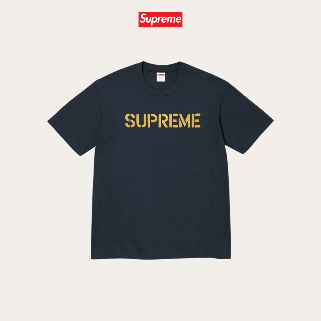 Supreme Hard Navy Tee