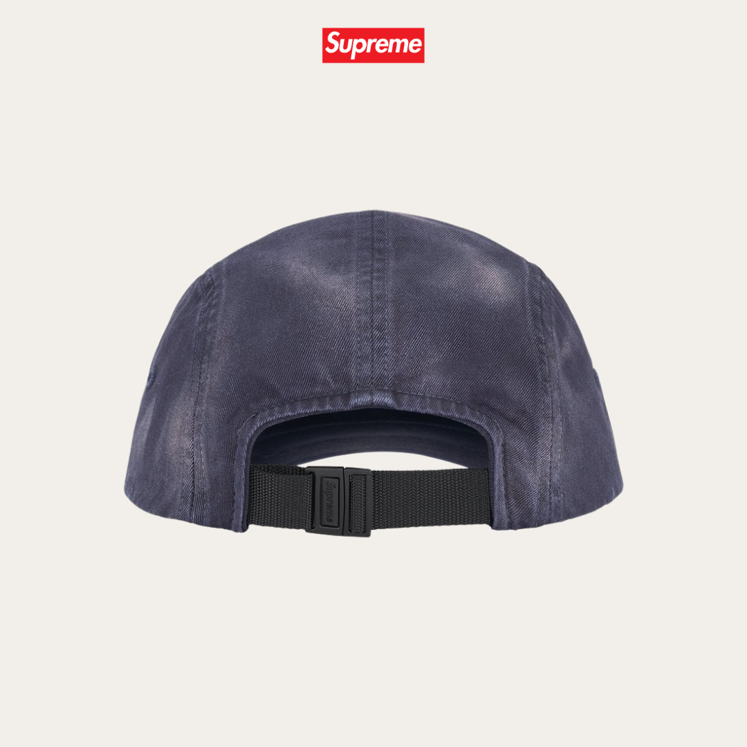 Supreme Overdyed Camp Cap Navy