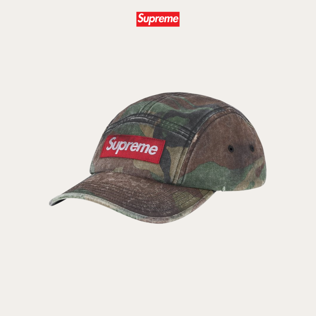 Supreme Overdyed Camp Cap Camo