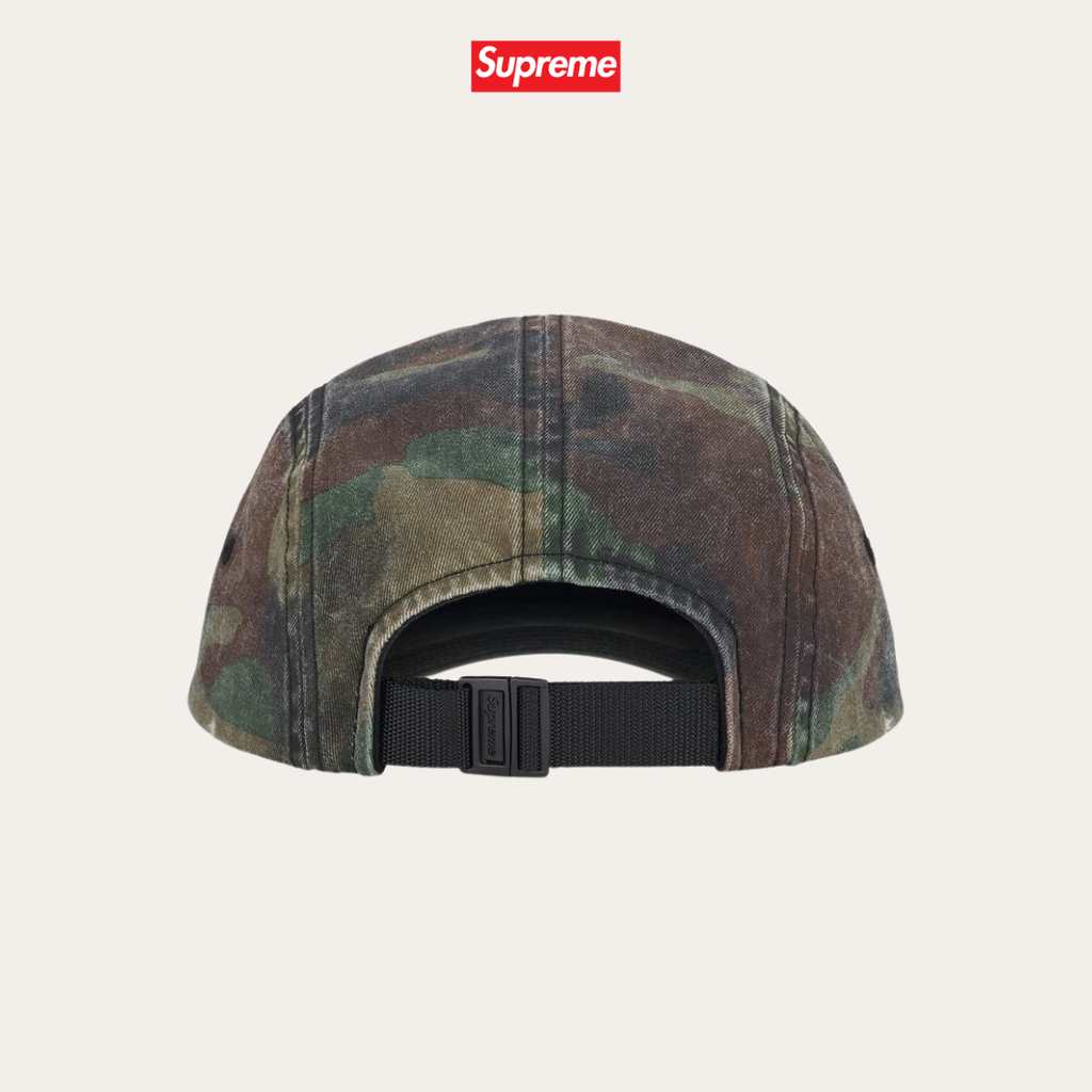 Supreme Overdyed Camp Cap Camo