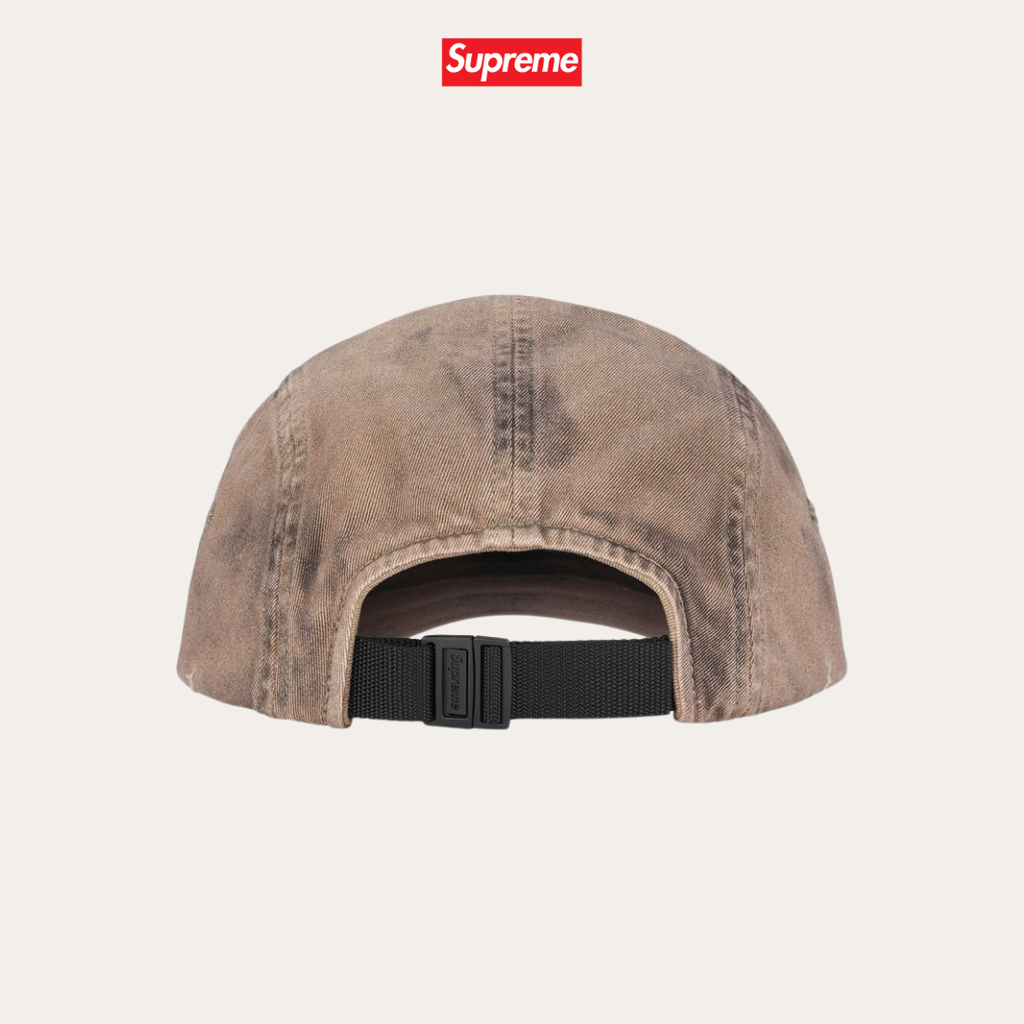Supreme Overdyed Camp Cap Tan