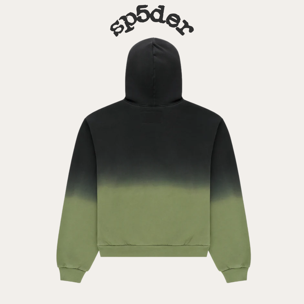 SP5DER OG WEB OMBRE HOODIE