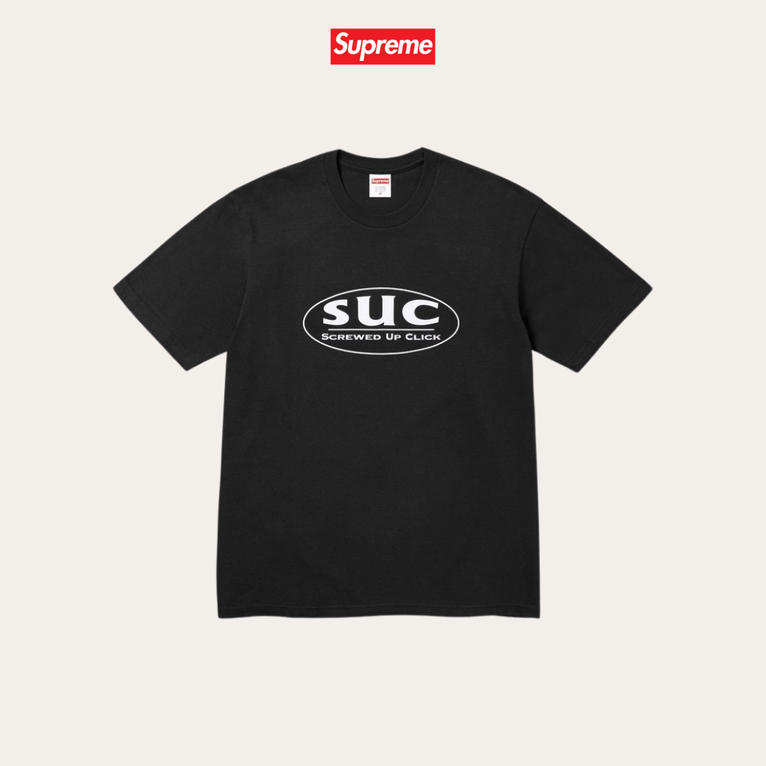 Supreme/DJ Screw SUC Black Tee