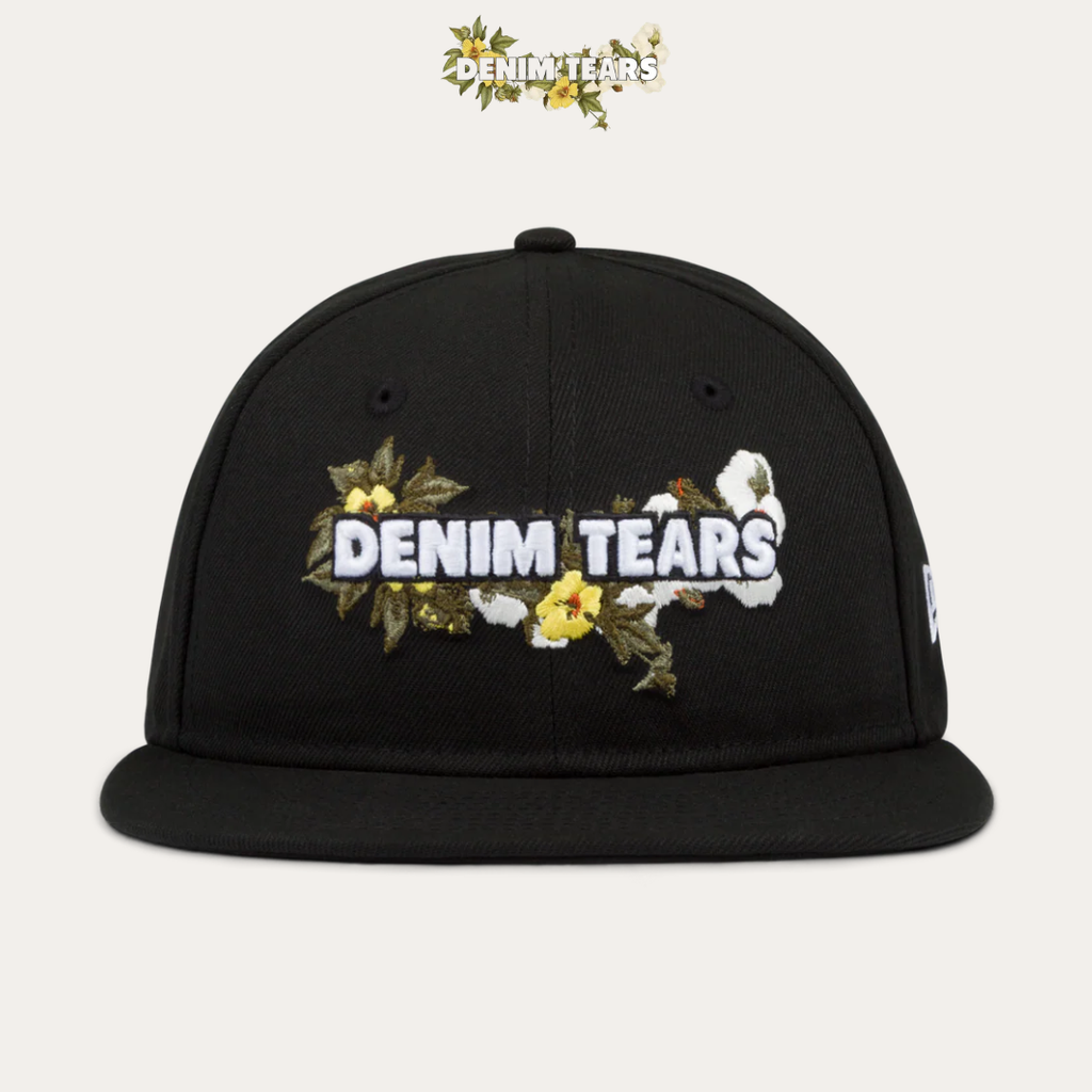 DENIM TEARS NEW ERA LOGO CAP