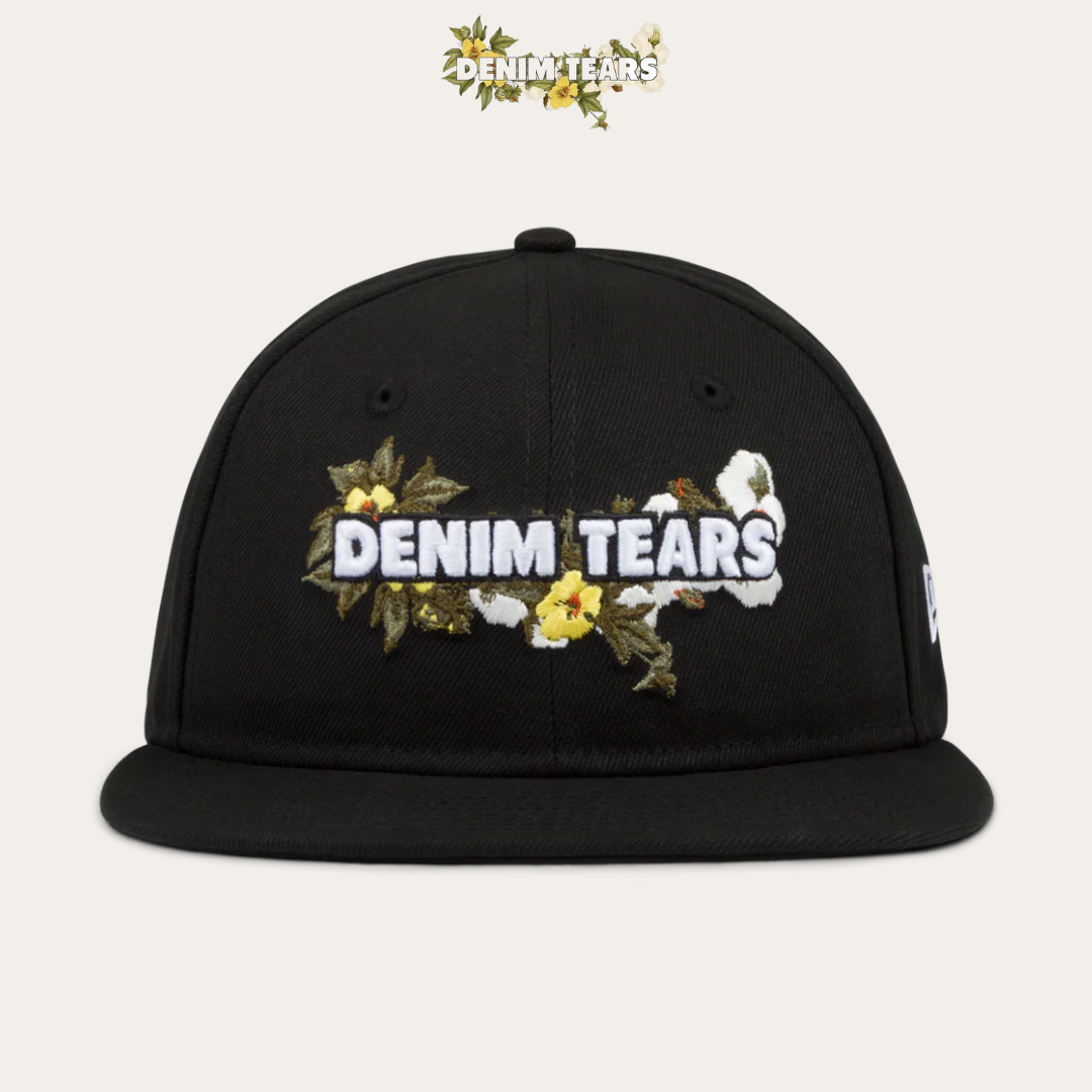 DENIM TEARS NEW ERA LOGO CAP