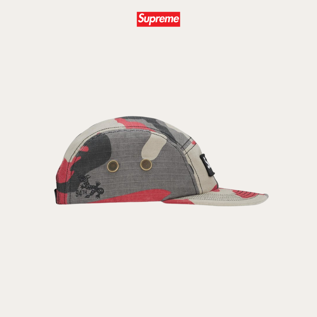 Supreme Military Camp Cap Red Camo