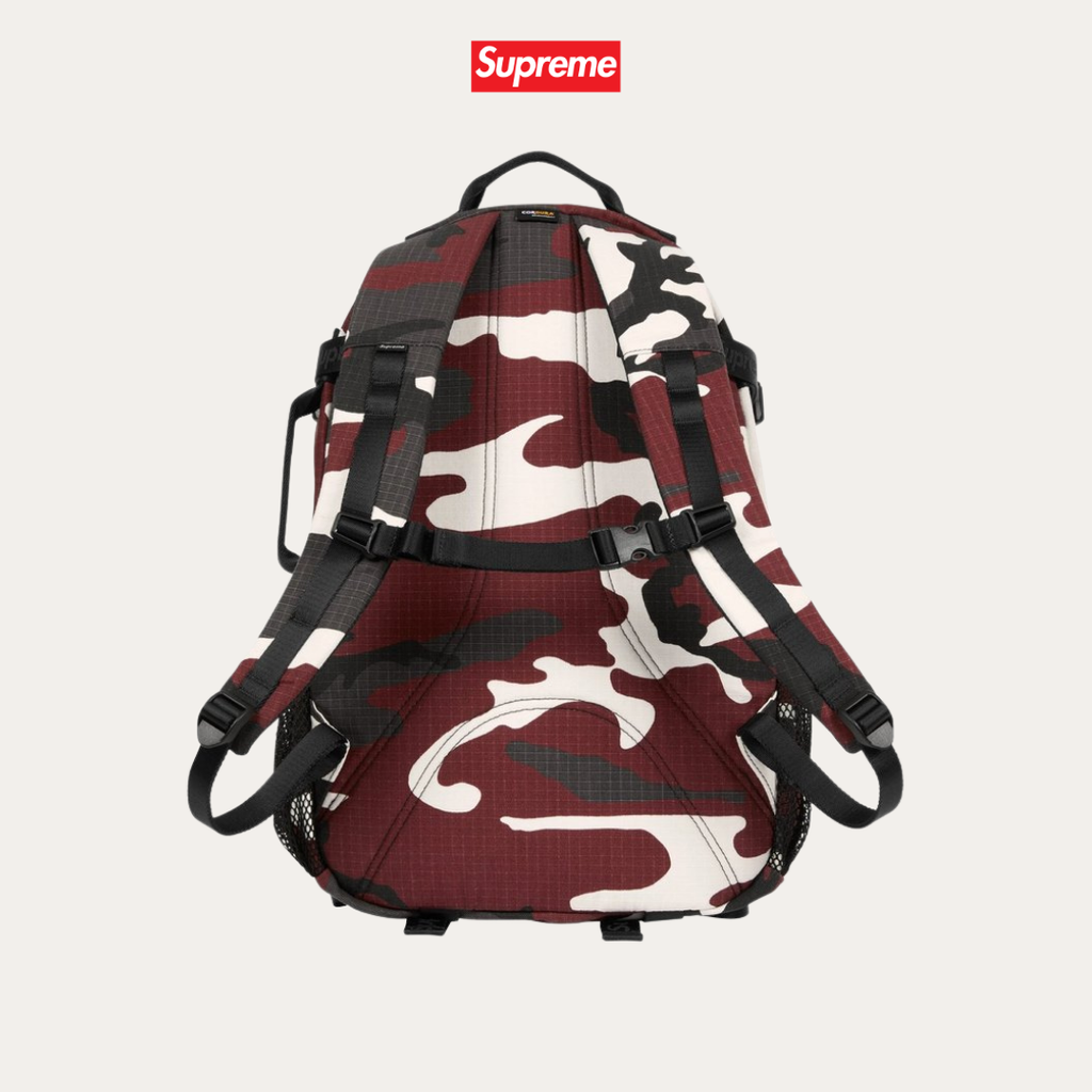 Supreme Backpack SS26 Red Camo