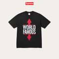 Supreme World Famous Black Tee