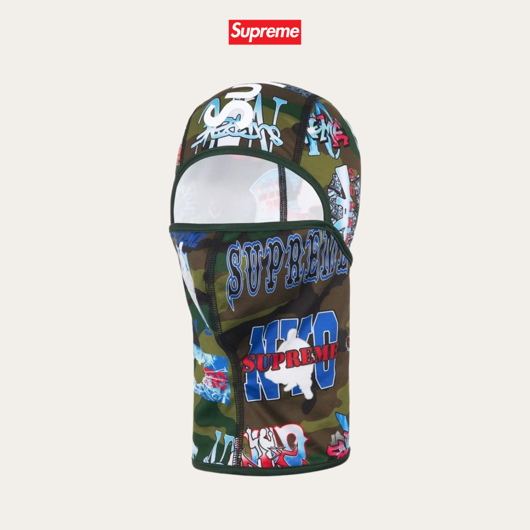 Supreme Flash Lightweight Balaclava Camo