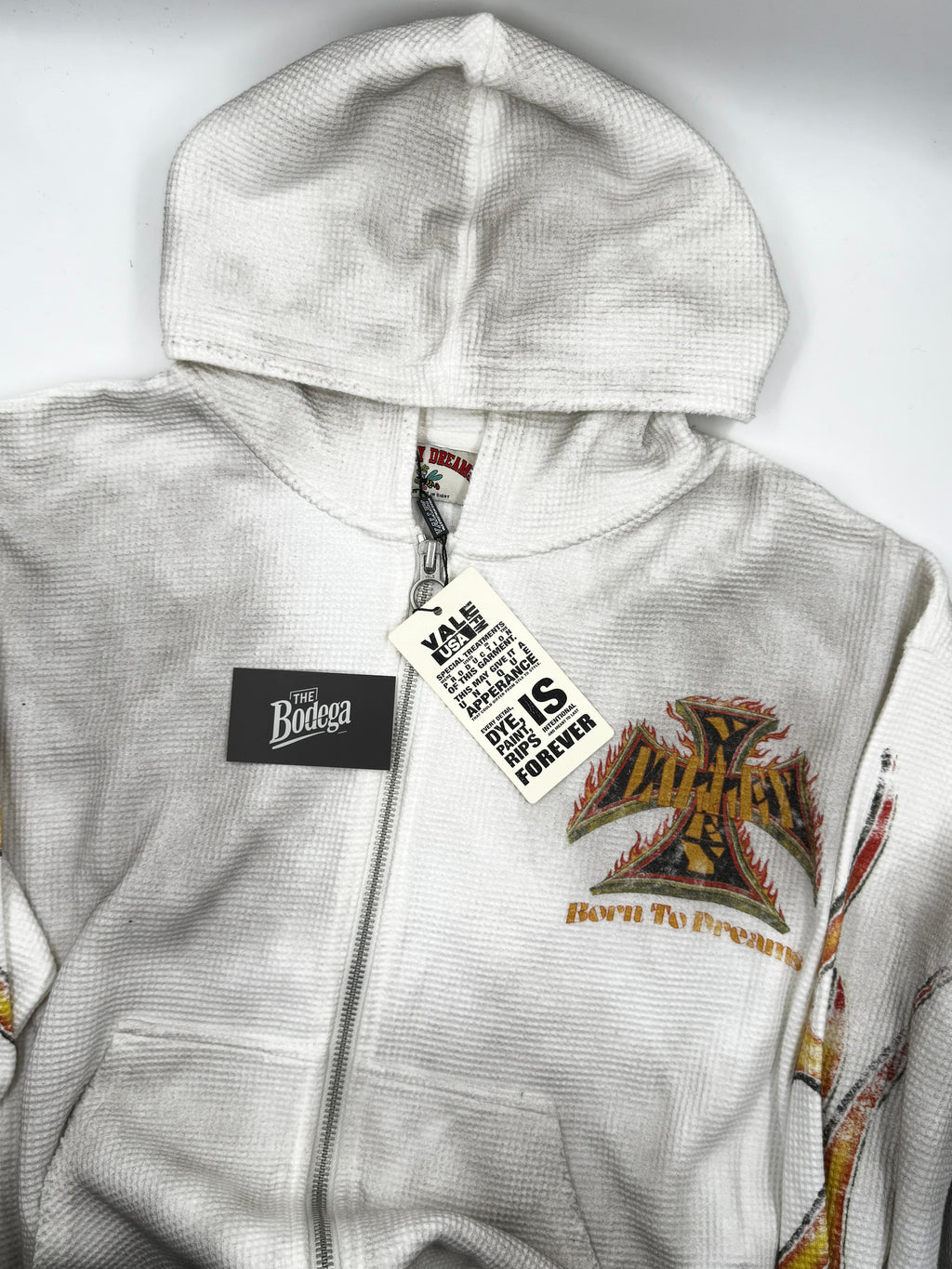 VALE FOREVER REBORN WAFFLE ZIP UP