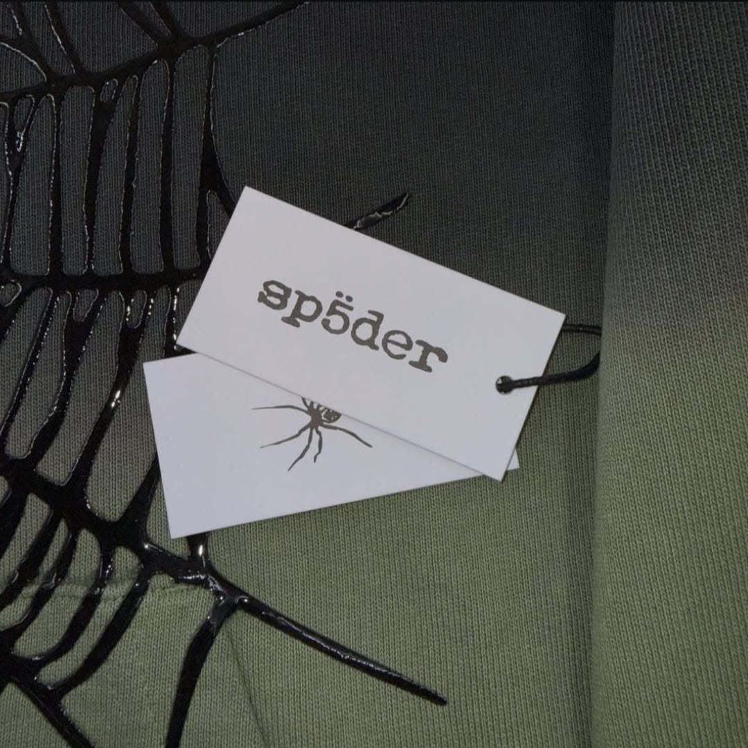 SP5DER OG WEB OMBRE HOODIE