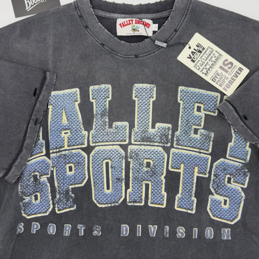 VALE FOREVER SPORT DIVISION TEE BLACK