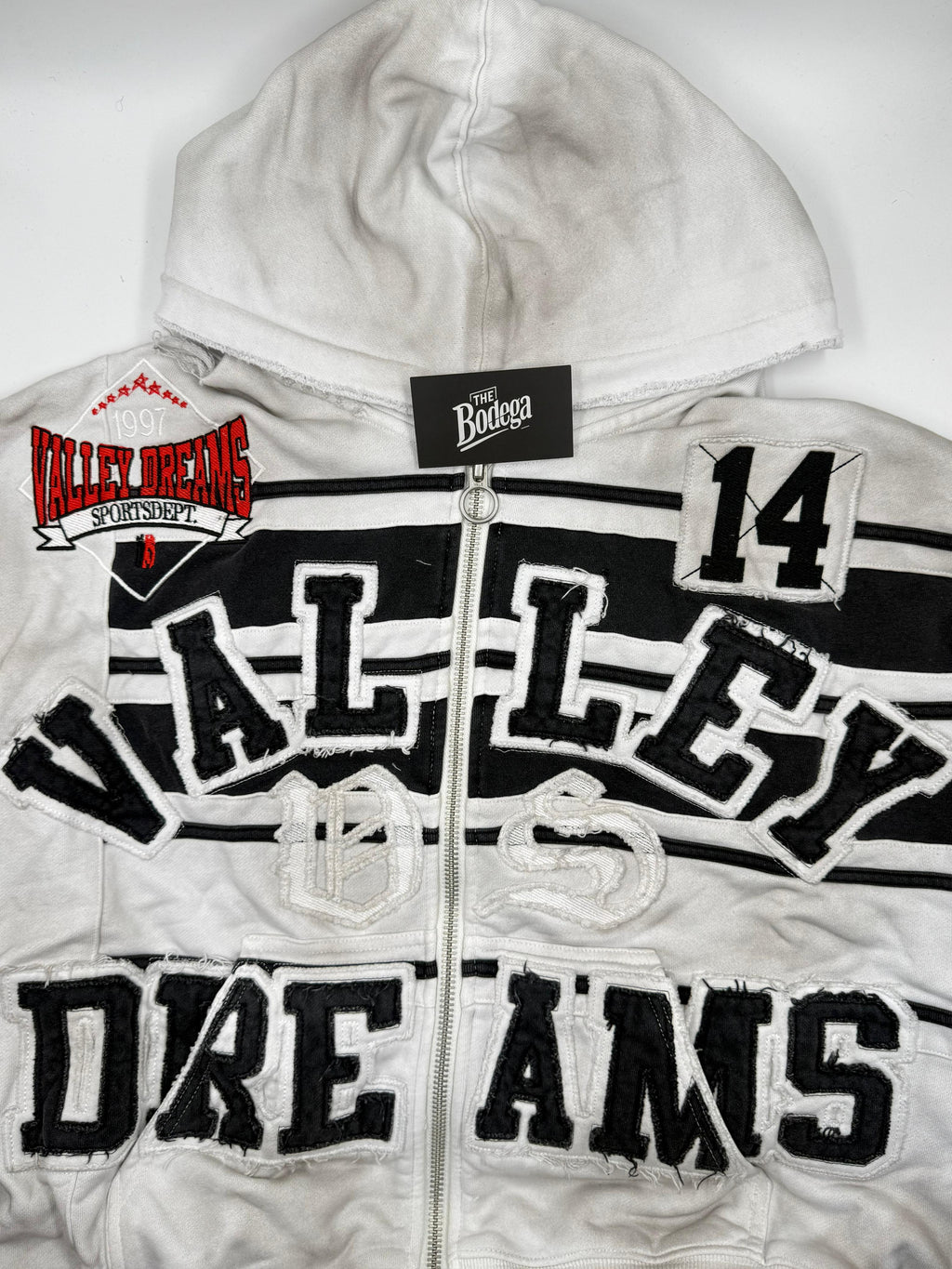 VALE FOREVER OREO ZIP HOODIE