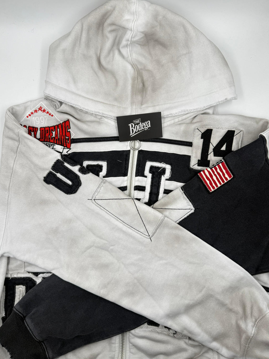 VALE FOREVER OREO ZIP HOODIE